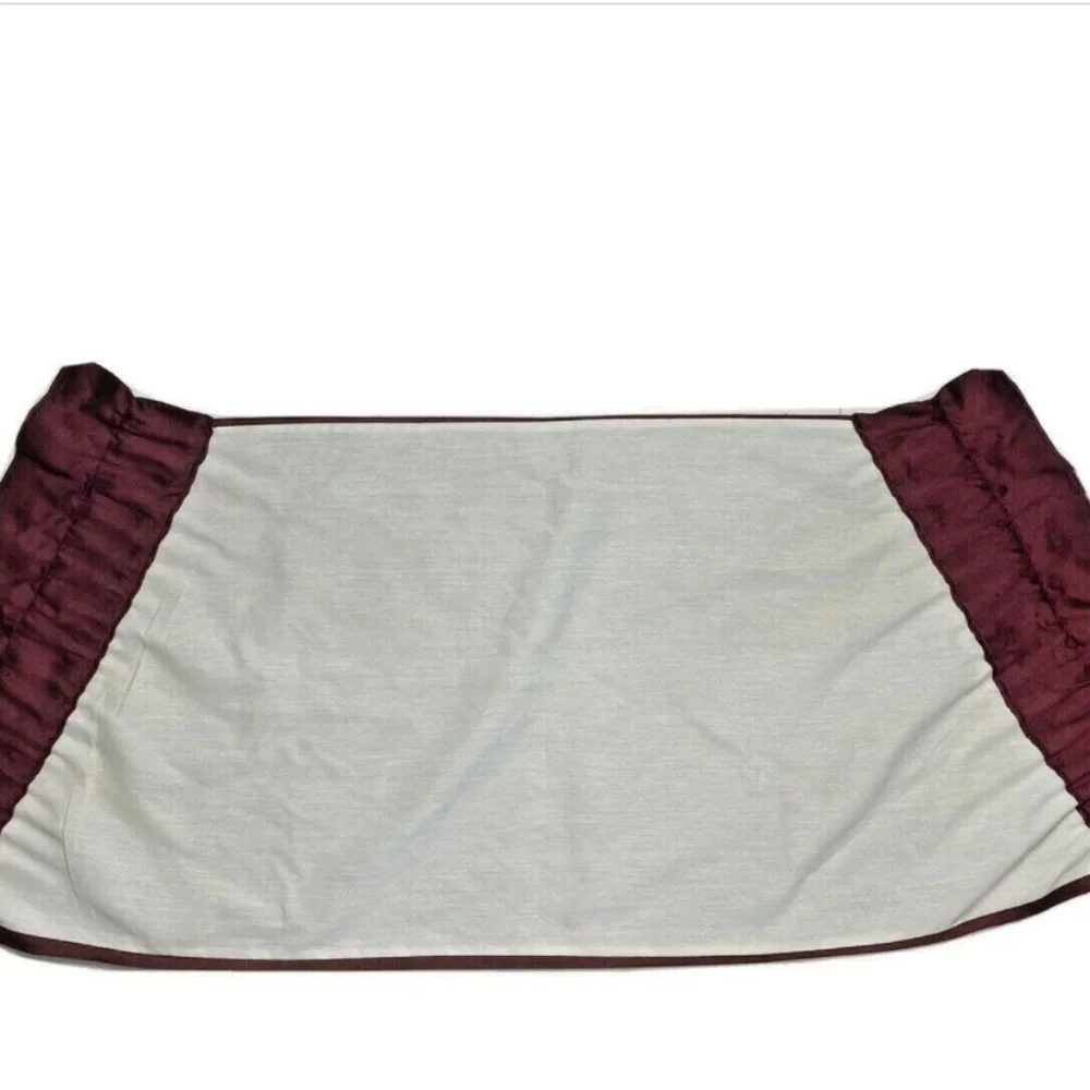 6 Vintage 70s Waterfall Valances Rare Curtains  J.C. Penney